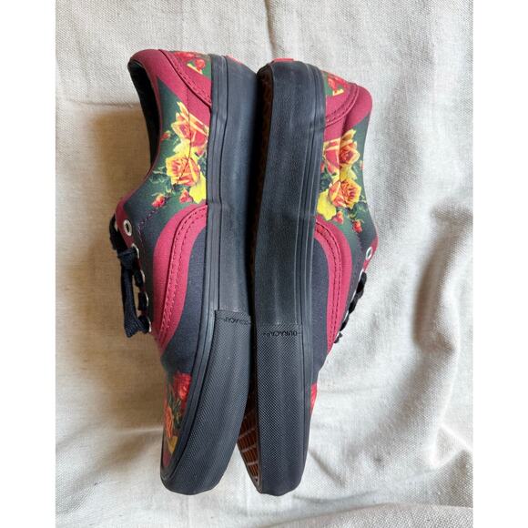Supreme Vans Jean Paul Gaultier Low Top Burgundy Floral Men\'s Size 9 SS19 Skater main image 6